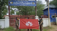 Ethnic fighters advance into key north Myanmar town