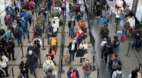 More than three million travellers pass through US security, a record