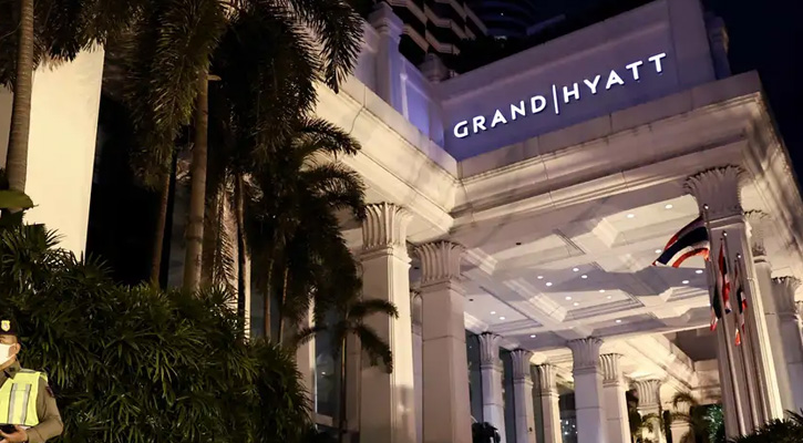 6 people found dead at Grand Hyatt hotel in Bangkok