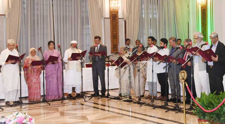 Five more advisers to take oath tomorrow 