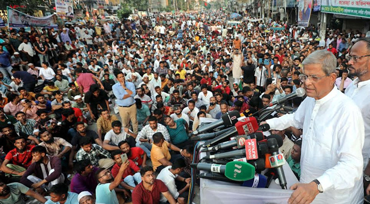 History very cruel, power isn't permanent: Fakhrul to Hasina