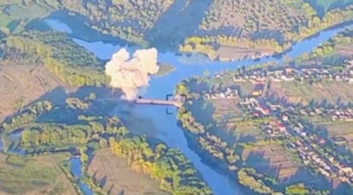 Ukraine says it has destroyed second Russian bridge