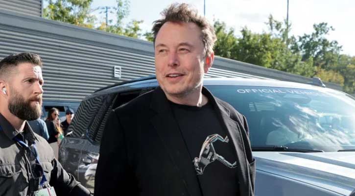 Secret Service 'aware' of Elon Musk post about Harris, Biden