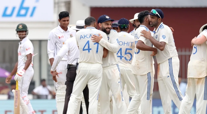 India beat Bangladesh by 280 runs in first test