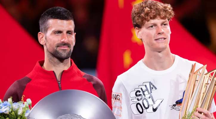 Sinner beats Novak Djokovic to win Shanghai Masters final