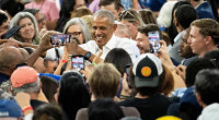 Obama rallies for Harris and questions Trump’s competence