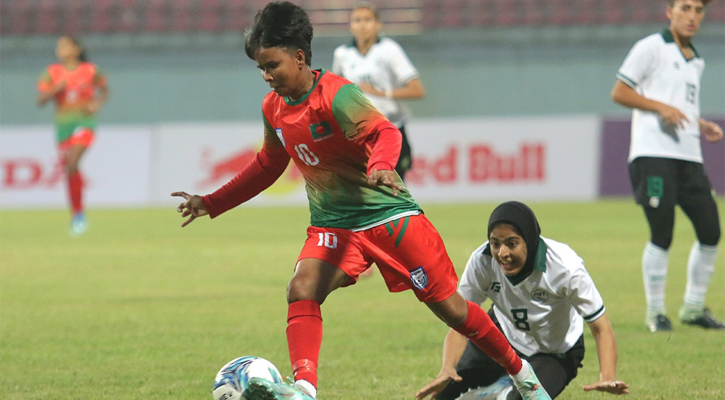 Bangladesh plays out a 1-1 draw against Pakistan
