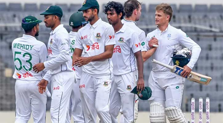 South Africa bat first against Bangladesh in Chattogram Test