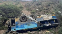 31 killed as bus plunges into ravine in Bolivia