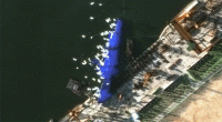 North Korea launches warship after prior failure