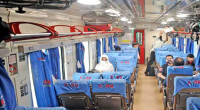 Train passengers urged to wear masks amid post-Eid rush