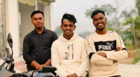 Three friends killed as bus hits motorcycle in Narsingdi