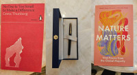 Tarique Rahman gifts pen, Greta Thunberg book to CA Yunus