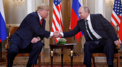 Putin talks 'don't go anywhere' as he imposes new sanctions: Trump