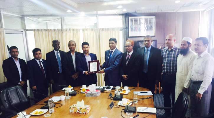 বিএসইসি চেয়ারম্যানের সঙ্গে  ভিসিপিইএবি  প্রতিনিধিদের মতবিনিময়