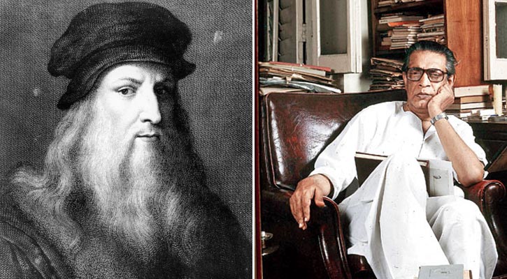 ভিঞ্চির প্রয়াণ, সত্যজিৎ রায়ের জন্ম