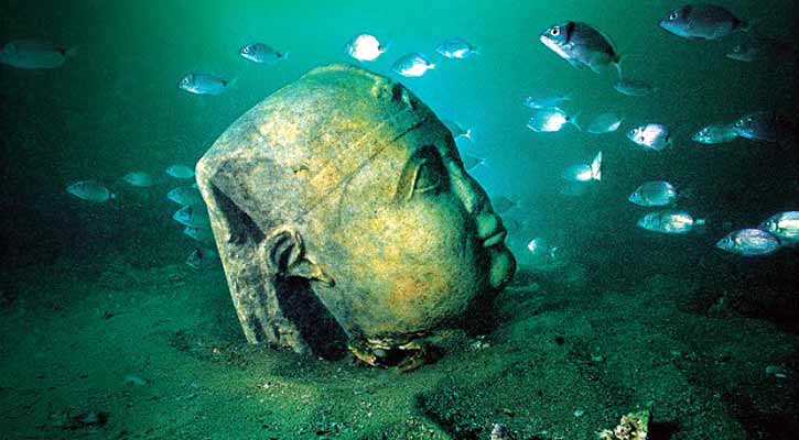 মিশরের ডুবোশহর ফের আবিষ্কার