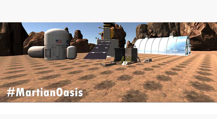 বাংলাদেশি ‘মার্সিয়ান ওয়েসিস’কে নাসার ফাইনাল কনটেস্টে নিতে ভোট দিন