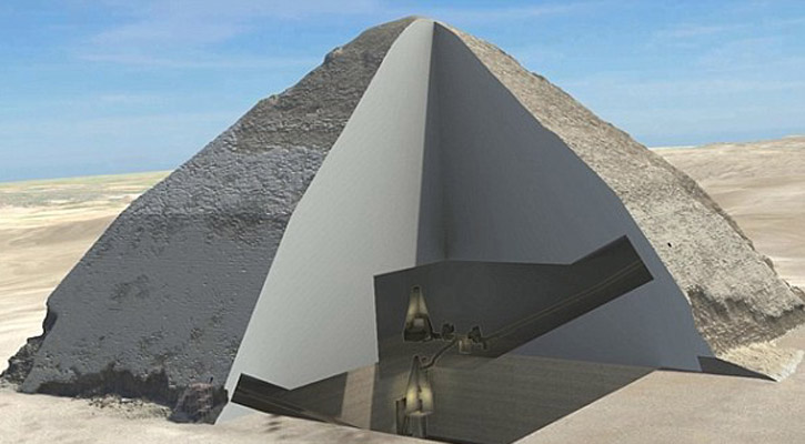 প্রযুক্তির সহায়তায় উদ্ঘাটন হচ্ছে পিরামিডের রহস্য