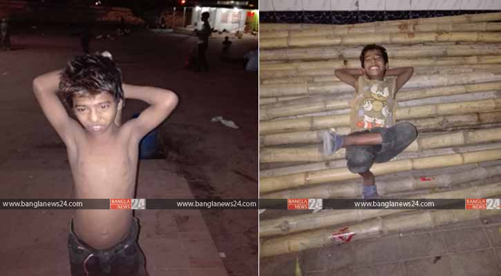 এই শিশুরা দলবেঁধে নেশা করে