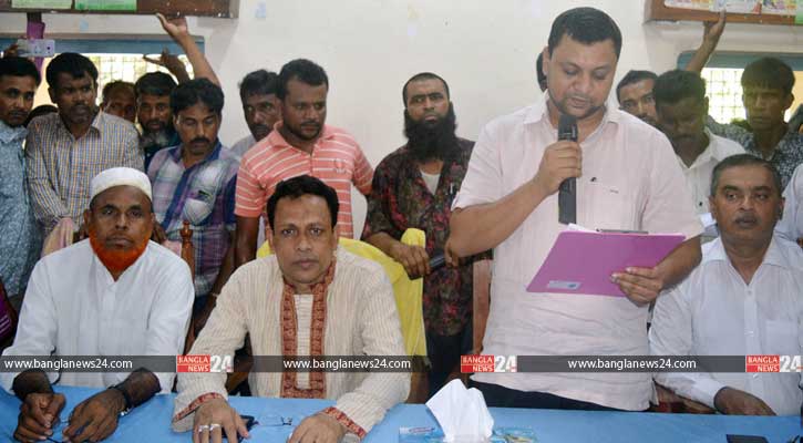 ধুনটে নবনির্বাচিত ইউপি সদস্যদের শপথ