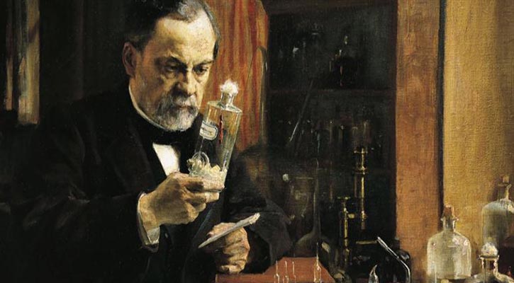 লুই পাস্তুর রোগ প্রতিরোধক টিকা আবিষ্কার করেন