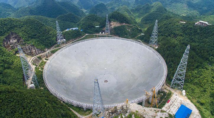 এলিয়েন খুঁজতে চীন বানালো বিশ্বের সবচেয়ে বড় টেলিস্কোপ