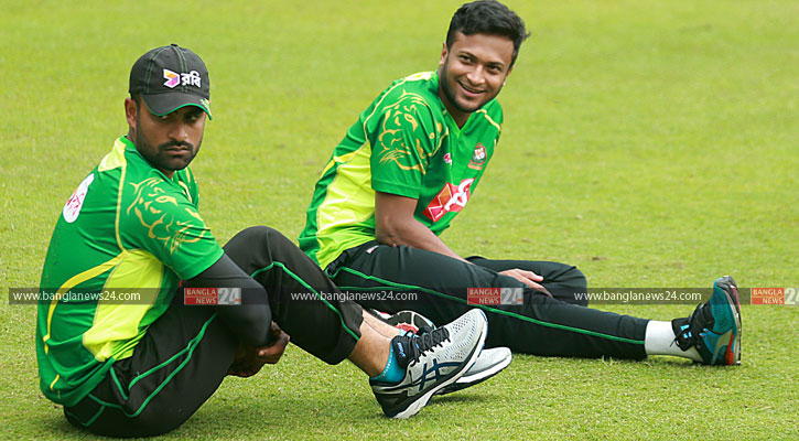 র‌্যাঙ্কিংয়ে তামিম-সাকিবদের উন্নতি