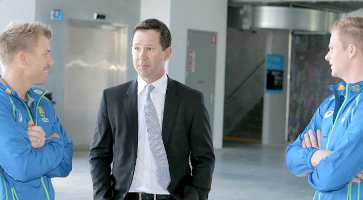 অজিদের টি-টোয়েন্টি কোচের দৌড়ে এগিয়ে পন্টিং