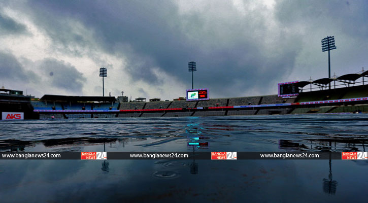 বৃষ্টিতে পরিত্যক্ত বরিশাল-চিটাগাং ম্যাচ