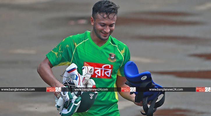 ব্যাকআপ খেলোয়াড় থাকায় নির্ভার সাকিব