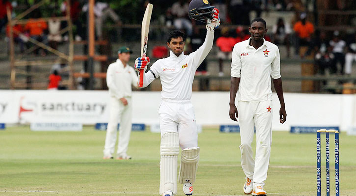 সিলভার সেঞ্চুরিতে লঙ্কানদের দিন