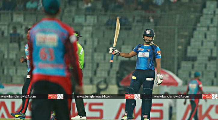 মেহেদি ঝড়ে উড়ে গেল মুশফিকের বরিশাল