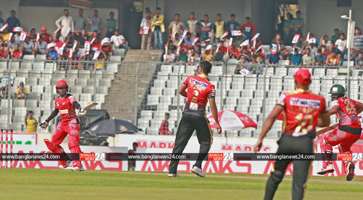 চিটাগংয়ের তৃতীয় উইকেটের পতন