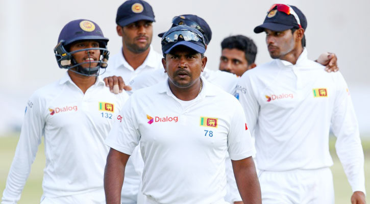 হেরাথ ঘূর্ণিতে জয়ের পথে শ্রীলঙ্কা