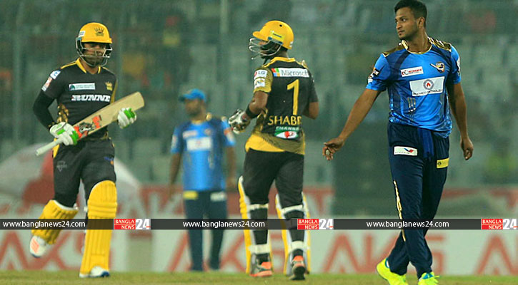 সাকিব-সাঙ্গাদের হারালো সাব্বির-মিরাজের রাজশাহী