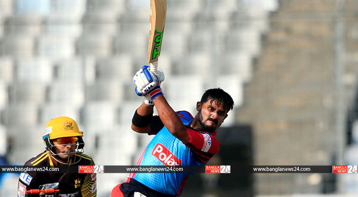 নাফিসের দ্বিতীয় বিপিএল অর্ধশতক
