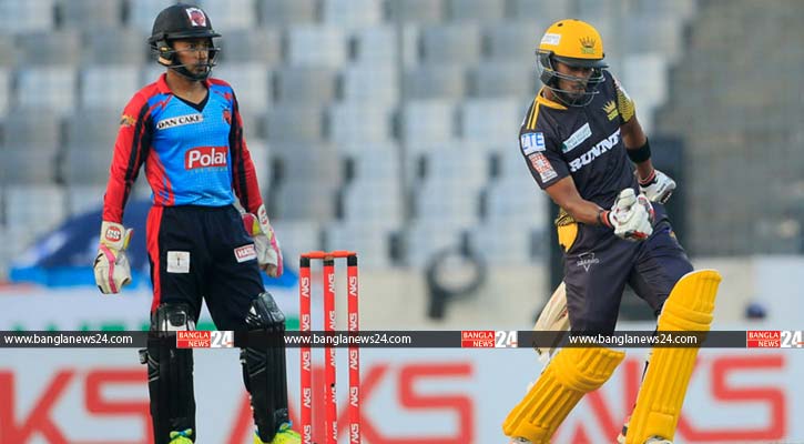 সাব্বিরের প্রথম বিপিএল সেঞ্চুরি