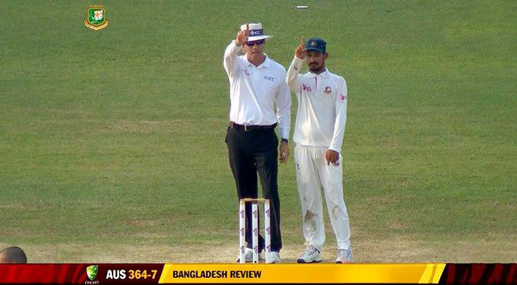 নাসির যখন আম্পায়ার!