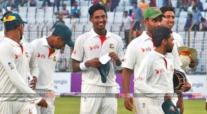 চট্টগ্রাম টেস্টের একমাত্র প্রাপ্তি মোস্তাফিজ