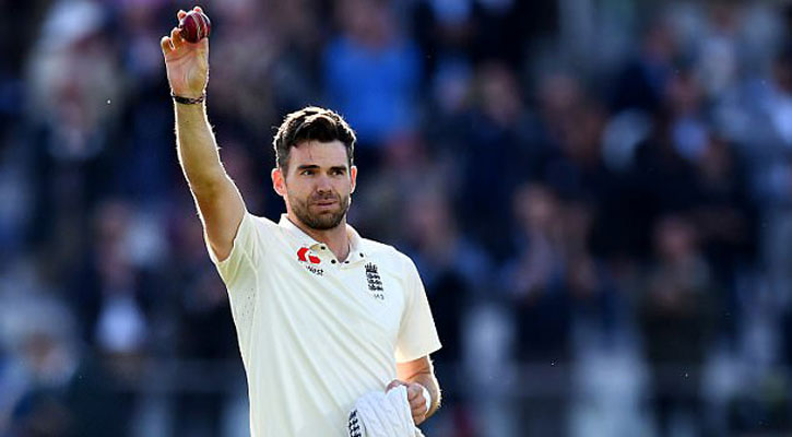 ৫০০তম উইকেটের মাইলফলকে অ্যান্ডারসন