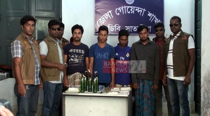 সাতক্ষীরায় জামায়াতের ৯ নেতাকর্মী আটক