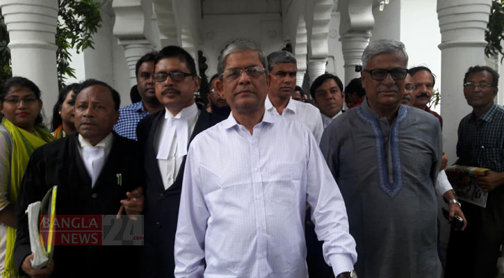 রায় শুনতে সুপ্রিম কোর্টে ফখরুল-ফারুক