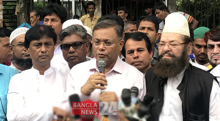 গাজায় গণহত্যা নিয়ে বিএনপি চুপ কেন: হাছান মাহমুদ