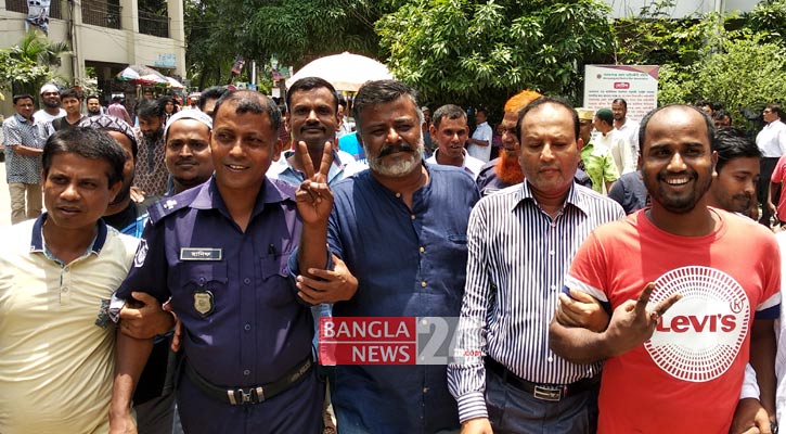 নাশকতার মামলায় কাউন্সিলর খোরশেদ ২ দিনের রিমান্ডে