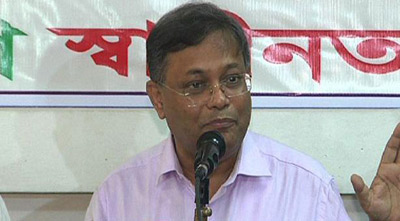 রিজভীর বক্তব্য ‘মায়ের চেয়ে মাসীর দরদ বেশি’ 