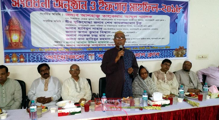 কেসিসি’র নতুন মেয়রকে বাগেরহাট প্রেসক্লাবের সংবর্ধনা