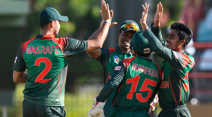 ওয়েস্ট ইন্ডিজের বিপক্ষে টাইগারদের সর্বোচ্চ রানের রেকর্ড