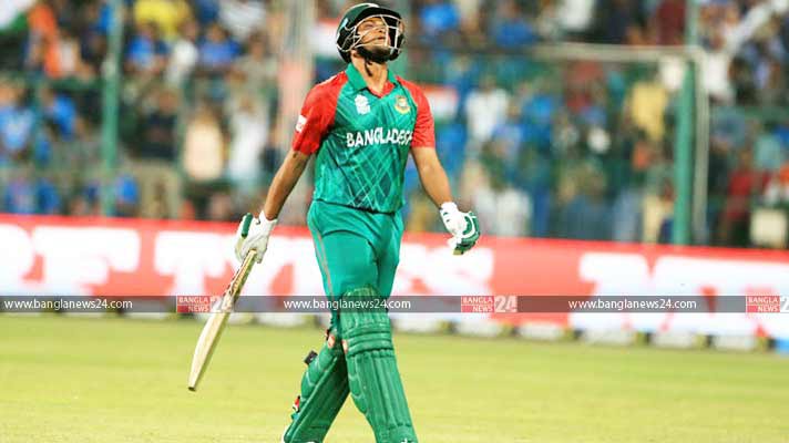 দারুণ খেলতে থাকা সাকিবের বিদায়