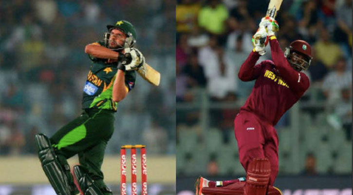 আফ্রিদির ছক্কার রেকর্ডে ভাগ বসালেন গেইল